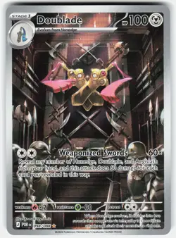 Doublade 098/088 Holo Illustration Rare Perfect Order Pokemon Near Mint - Image 1