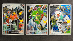 Pokemon TCG First Partner Illustration Collection Series 2 Gen 5 Unova Starters - Image 1