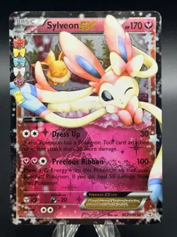 Pokemon Sylveon EX RC21/RC32 Generations Radiant Collection Holo See Photos Back - Image 1