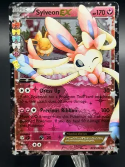 Pokemon Sylveon EX RC21/RC32 Generations Radiant Collection Holo See Photos Back - Image 2