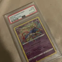 The Pokemon Company Vivid Voltage Zacian 082/185 Amazing Rare Holo PSA 10 - Image 1