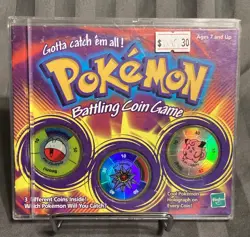 1999 Pokemon Battling Coin Game- In Case - Image 1