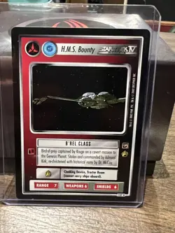 Star Trek CCG - The Motion Pictures - Rare Card - HMS Bounty (Klingon) - Image 1