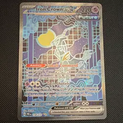 Iron Crown ex 158/131 Sv: Prismatic Evolutions Holo SIR - Image 1