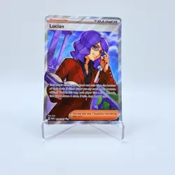 💥Lucian 208/167 Twilight Masquerade Full Art Ultra Rare Pokemon Card TCG - Image 2
