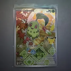 Chikorita 048 Mega Evolution Promo Holo EN 70 HP Basic - Image 1