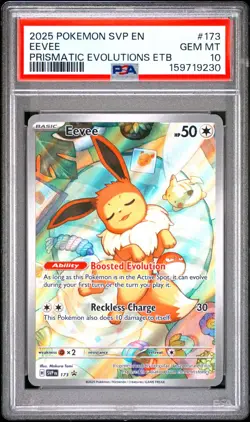 Eevee - SVP 173 - Prismatic Evolutions ETB Promo - PSA 10 - Image 1