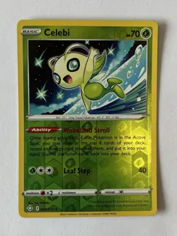 Celebi - 003/072 - Reverse Holo Rare - Pokemon TCG Shining Fates - Image 1