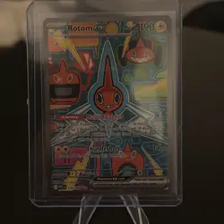 Pokemon Rotom ex 126/094 Me02 Phantasmal Flames Special Illustration Rare Holo - Image 1