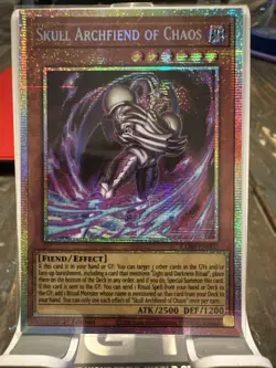 SKULL ARCHFIEND OF CHAOS CORI-EN002 STARLIGHT RARE 1ST EDITION NM YU-GI-OH - Image 1