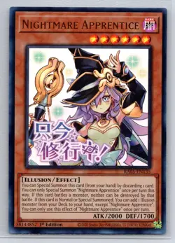 Nightmare Apprentice RA05-EN135 Rarity Collection 5 Yu-Gi-Oh 1st Edition NM - Image 1