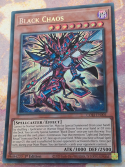 Black Chaos - CORI-EN001 - Secret Rare 1st Ed - YuGiOh - Near mint - Image 1