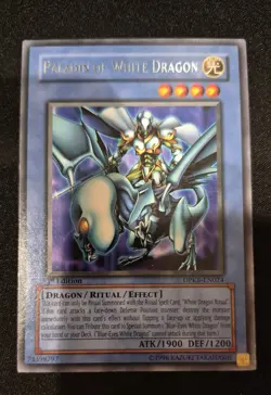Yu-Gi-Oh! Paladin Of White Dragon DPKB-EN024 Rare 1st Edition NM~LP - Image 1
