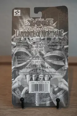2002 Yugioh LON 1st Edition Labyrinth of Nightmare Blister Pack Sealed TCG - Image 2
