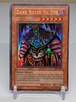 Dark Ruler Ha Des LOD-001 Ultra Rare Holo Legacy Of Darkness LP - Image 1