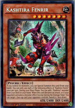 Kashtira Fenrir (Secret Rare) RA05-EN024 Secret Rare Yu-Gi-Oh 1st Edition NM/M - Image 1
