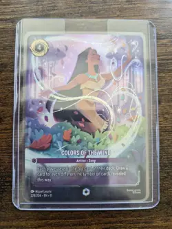 COLORS OF THE WIND ENCHANTED Disney Lorcana WINTERSPELL 228/204 - Image 1