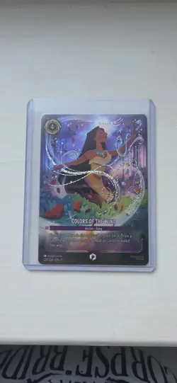 COLORS OF THE WIND ENCHANTED Disney Lorcana WINTERSPELL 228/204 - Image 1