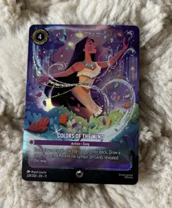 Colors of the Wind - Enchanted - Disney Lorcana Set 11 Winterspell 228/204 - Image 2