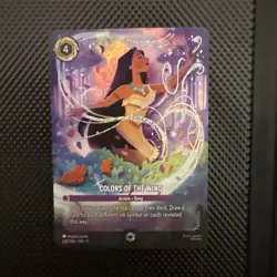 Colors of the Wind - Enchanted - Disney Lorcana Set 11 Winterspell 228/204 - Image 1