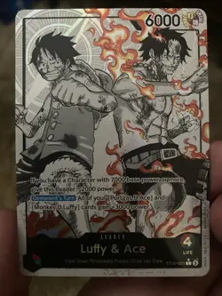 Luffy & Ace (Parallel) ST30-001 Starter Deck EX: Luffy & Ace Foil - Image 1