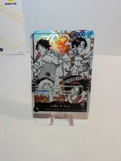 Luffy & Ace (Parallel) ST30-001 Starter Deck EX: Luffy & Ace Foil WOW !! - Image 1