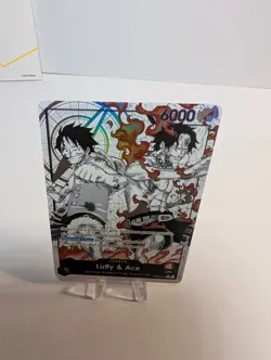 Luffy & Ace (Parallel) ST30-001 Starter Deck EX: Luffy & Ace Foil WOW !! - Image 4