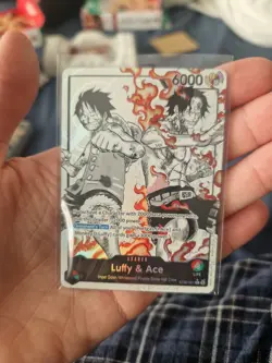 Luffy & Ace (Parallel) ST30-001 Starter Deck EX: Luffy & Ace Foil - Image 1
