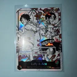 Luffy & Ace (Parallel) ST30-001 Starter Deck EX: Luffy & Ace Foil - Image 1