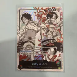 Luffy & Ace (Parallel) ST30-001 Starter Deck EX: Luffy & Ace Foil - Image 2