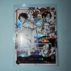 Luffy & Ace ST30-001 Starter Deck EX: Luffy & Ace Foil Parallel - Image 1
