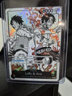 Luffy & Ace (Parallel) ST30-001 Starter Deck EX: Luffy & Ace Foil - Image 1