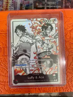 Luffy & Ace (Parallel) ST30-001 Starter Deck EX: Luffy & Ace Foil - Image 1