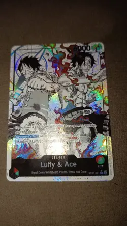 Luffy & Ace (Parallel) ST30-001 Starter Deck EX: Luffy & Ace Foil - Image 1