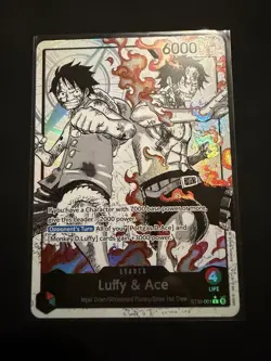 Luffy & Ace (Parallel) ST30-001 Starter Deck EX: Luffy & Ace Foil - Image 1