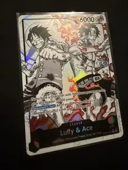 Luffy & Ace (Parallel) ST30-001 Starter Deck EX: Luffy & Ace Foil - Image 2