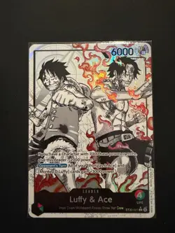 Luffy & Ace (Parallel) ST30-001 Starter Deck EX: Luffy & Ace Foil - Image 1