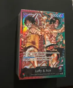 Luffy & Ace (Parallel) ST30-001 Starter Deck EX: Luffy & Ace Foil - Image 3