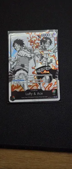 Luffy & Ace (Parallel) ST30-001 Starter Deck EX: Luffy & Ace Foil English - Image 1
