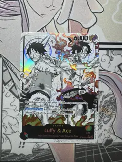 Luffy & Ace (Parallel) ST30-001 Starter Deck EX: Luffy & Ace Foil - Image 1