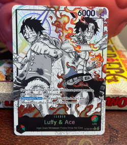Luffy & Ace (Parallel) ST30-001 Starter Deck EX: Luffy & Ace Foil - Image 1