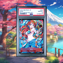 PSA 10 Nami ST01-007 C THE BEST Storage Box Set ONE PIECE Card Japanese 2024 - Image 1