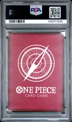 25 One Piece Op13-Carrying On His Will Monkey D. Luffy Alternate Art PSA 9 #001 - Image 2