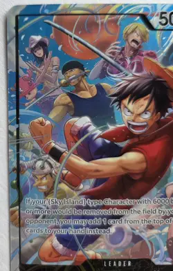 One Piece OPTCG English Monkey. D. Luffy OP15-098 Alternate Art Leader- NM - Image 2