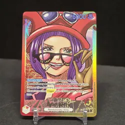 One Piece TCG Belo Betty OP05-002 Leader Alt Art NM - Image 1