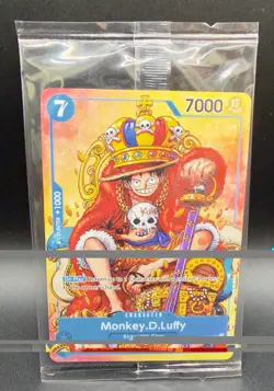 2024 One Piece Monkey D Luffy P-043 Convention Promo Sealed - Image 1