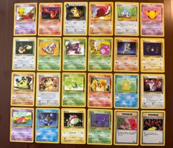 LP Pokemon TCG Team Rocket Complete Common Set WOTC 24 Cards - Image 1