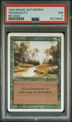1994 MTG REVISED TRANQUILITY PSA 7 - Image 1
