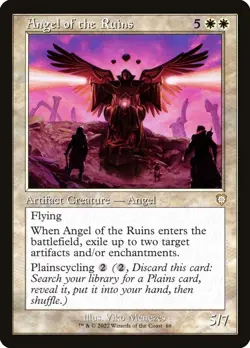 Magic: The Gathering Angel of the Ruins Angel Rare Regular - Image 1