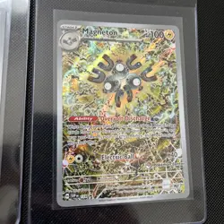 Magneton 159 Surging Sparks Promo Cards With Pokemon Center Exclusive 4/5 - Image 2